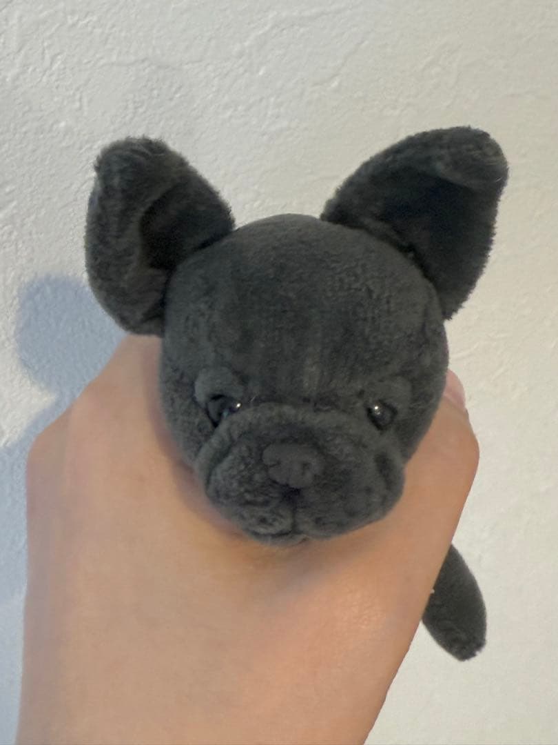 ★ハンドメイド★ いっしょにおでかけ フレンチブルドッグ ぬいぐるみ グレー