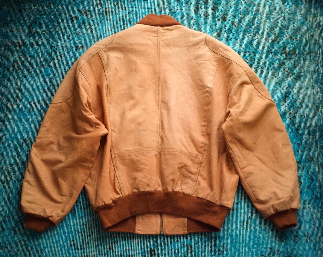 ジャケット・アウター 80s 90s GERMANY leather flight jacket