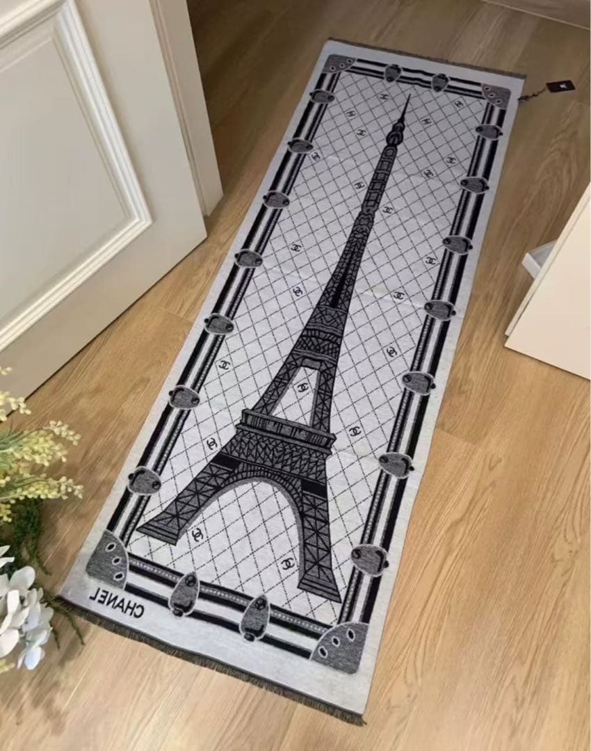 新品未使用♡CHANEL♡エッフェル塔♡ノベルティ 大判マフラー♡ストール