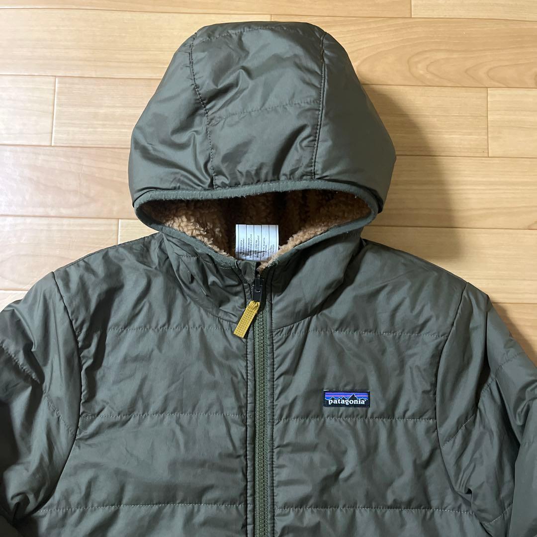 patagoniaキッズ・リバーシブル・レディ・フレディ・フーディ　XL