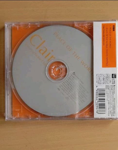 【廃盤CD】Clair PEACE OF THE WORLD