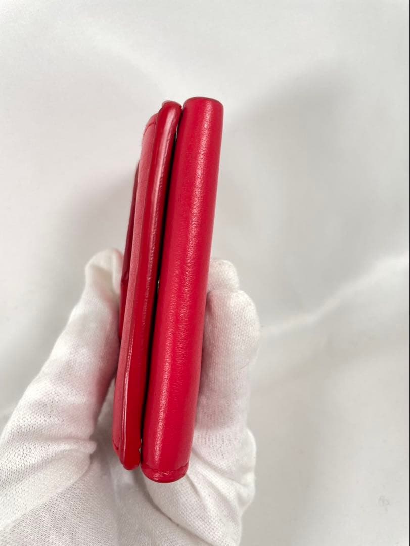 美品 BALENCIAGA バレンシアガ 三つ折り財布 コンパクトウォレット