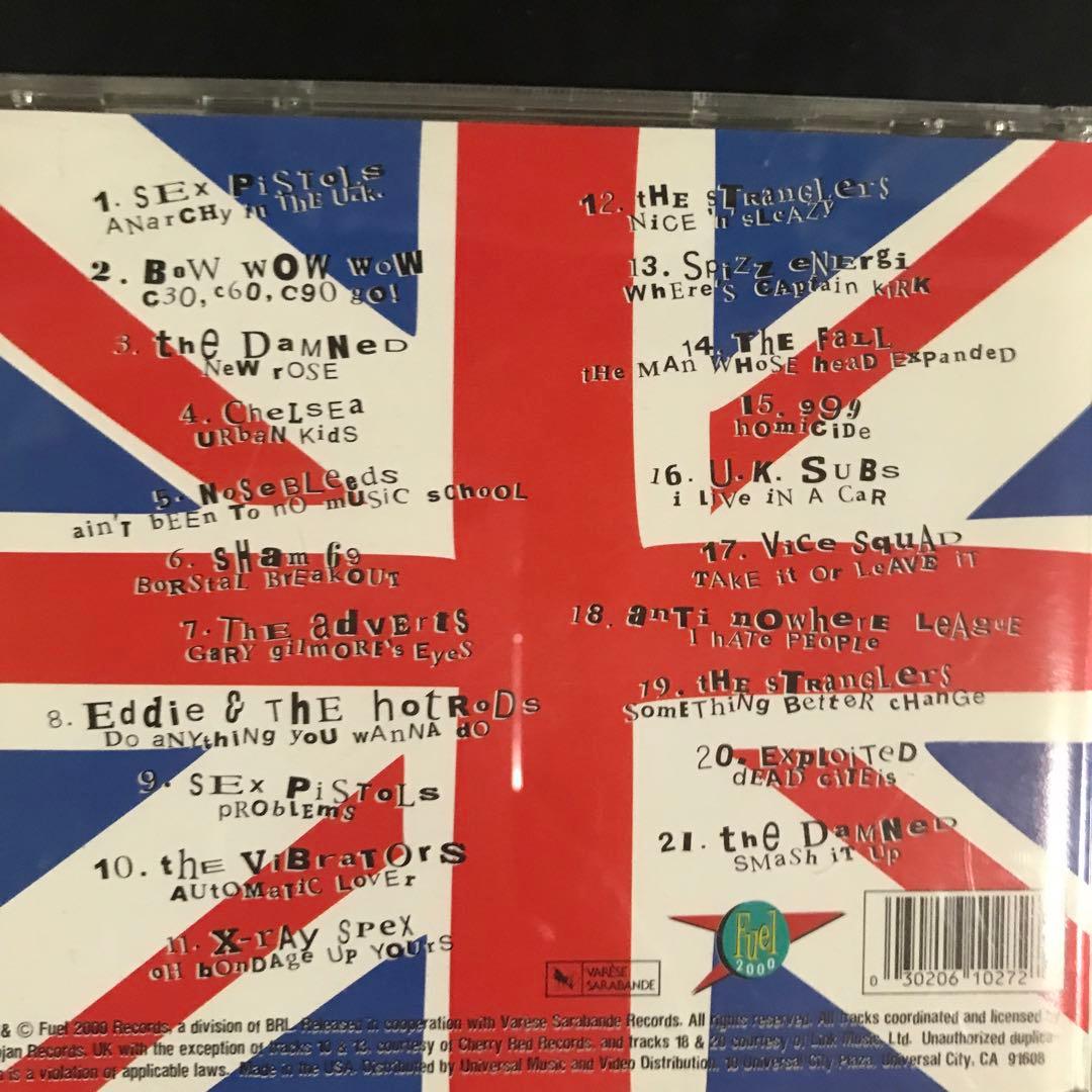 パンクロック　CD 4枚　輸入盤　オムニバス