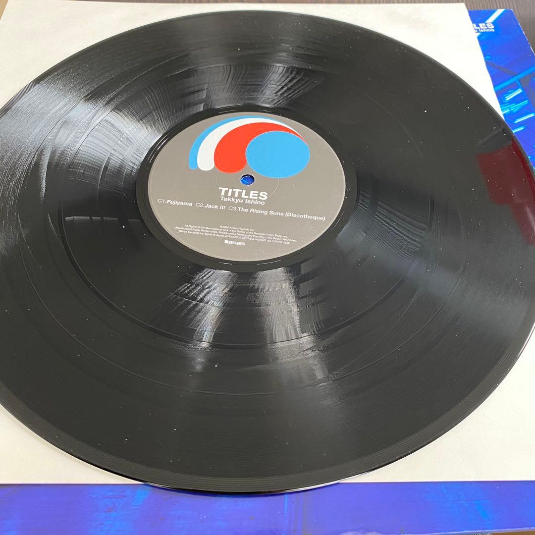 TITLES / TAKKYU ISHINO 石野卓球2LP レコード
