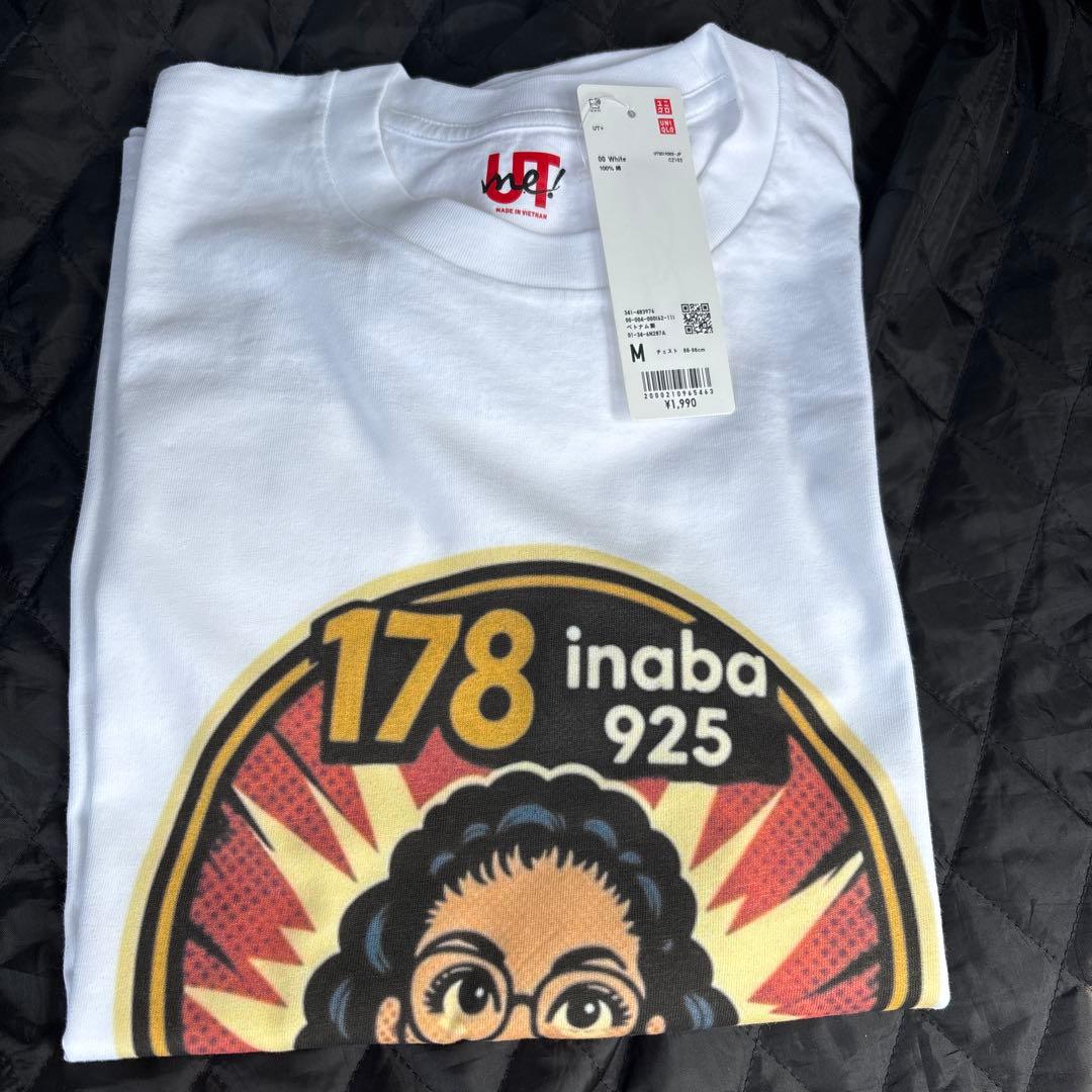 UNIQLO イナバ化粧品コラボTシャツ Mサイズ