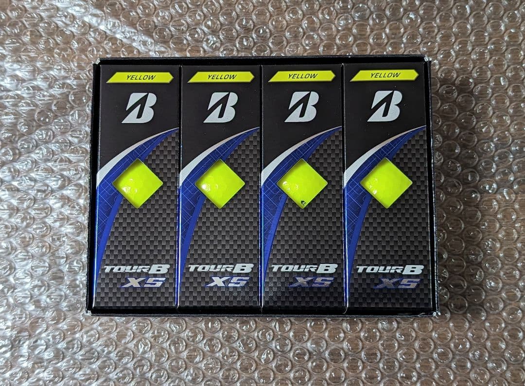 新品 ブリヂストン TOUR B XS イエロー　2024年モデル　3ダース