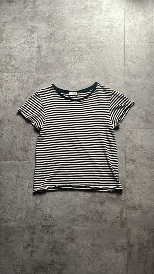 Saint Laurent paris ボーダー カットソー