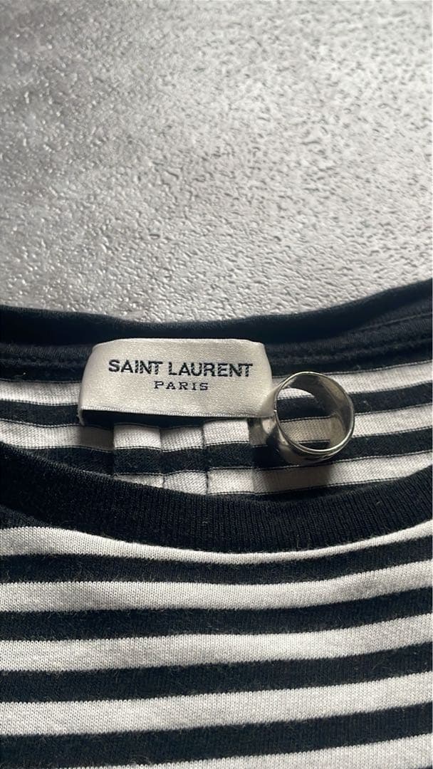 Saint Laurent paris ボーダー カットソー