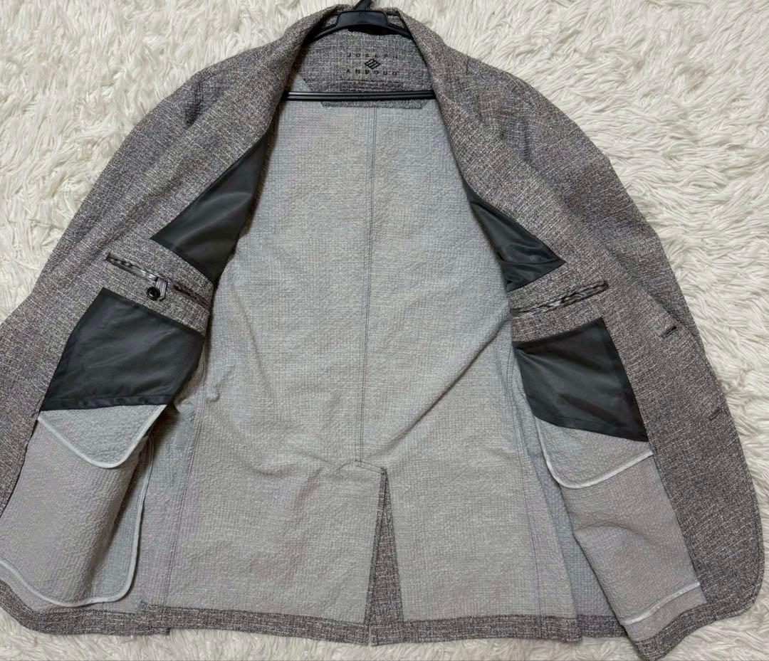 【最高級ライン】JOSEPHABBOUD シアサッカーテーラードジャケット3XL