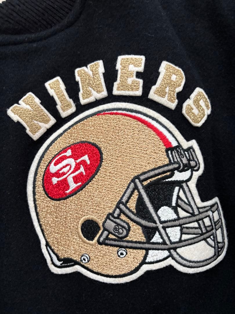 スタジャン　49ers ビンテージ　USA製　サンフランシスコ　アメフト　NFL