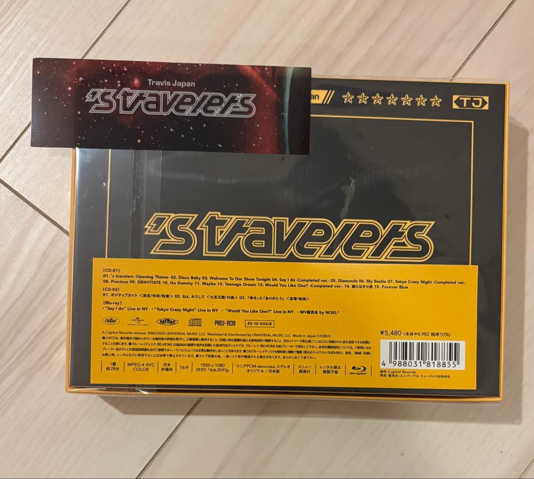 TravisJapan 's travelers アルバム Blu-ray FC