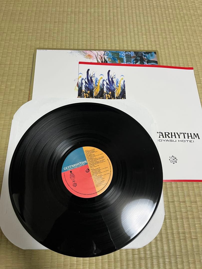 【アナログ盤】布袋寅泰 GUITARHYTHM Ⅰ〜Ⅴ LP レコード　和モノ
