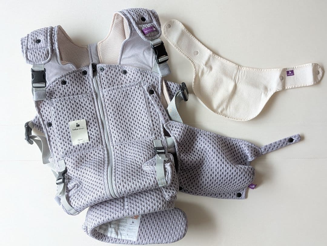 bebe swan べべスワン 抱っこ紐 Silver Grey シルバーグレー