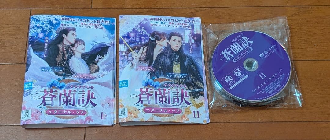 DVD 蒼蘭訣 エターナル・ラブ 全18巻 ワン・ホーディー ユー・シューシン
