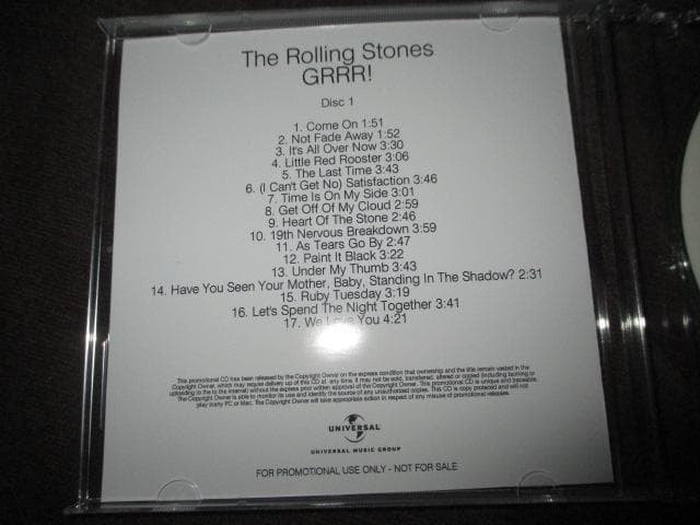 rolling stones grrr! (RARE!!US3枚組送料込!!)