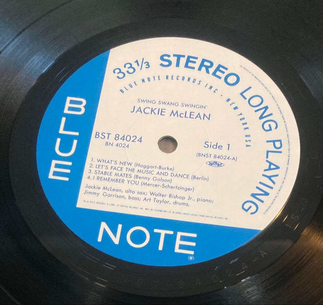 ◾️極美盤◾️ブルーノート名盤■JACKIE McLEAN / ジャッキーマクリーン