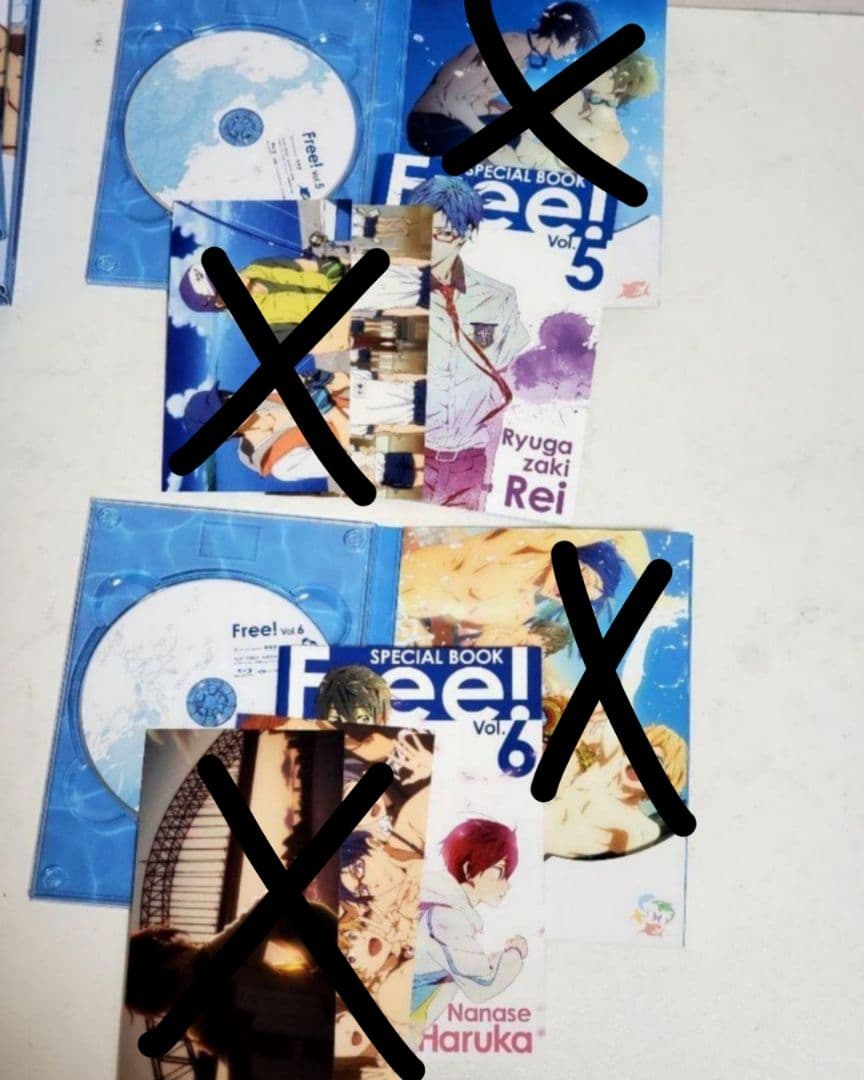 Free!　フリー　DVD　Blu-ray　1期　2期　全巻　セット