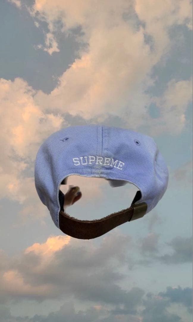 Supreme cap/ジェットキャップ/スケーター/水色/希少/